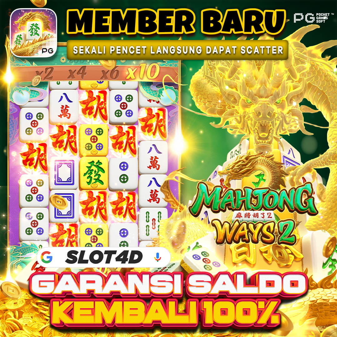 agen judi slot online 4d gacor terpercaya 